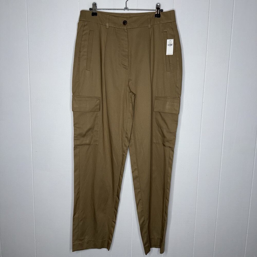 Old Navy Women’s Taylor Straight Trouser Cargo Pant Khaki Size M NWT